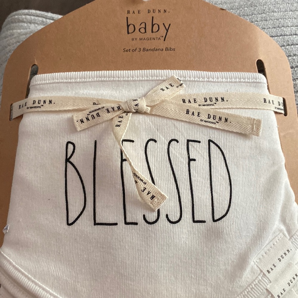 Rae Dunn bandana bibs